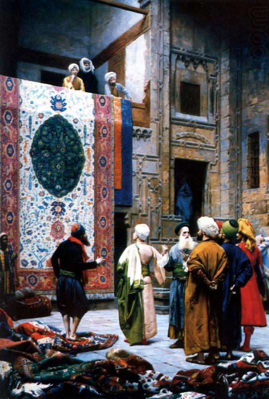 Jean Leon Gerome The Carpet Merchant china oil painting image